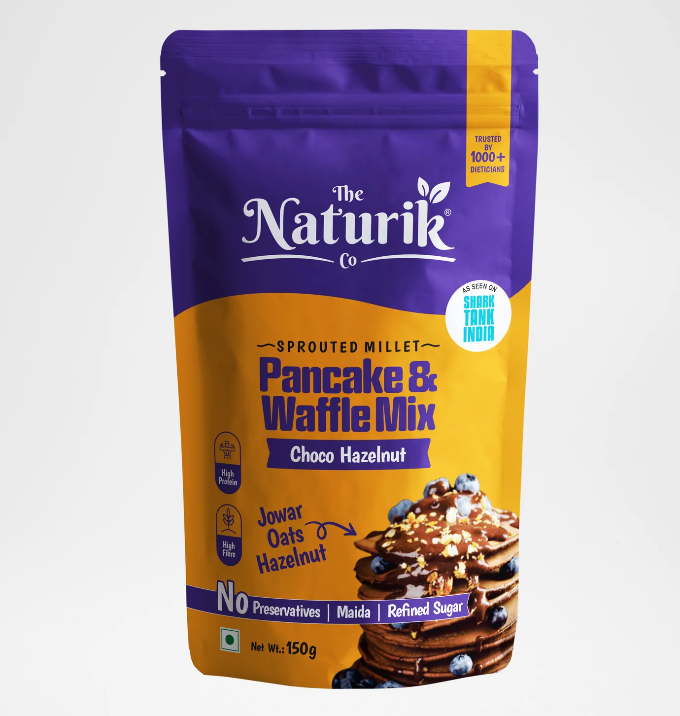 Millet Pancake & Waffle Mix (Choco Hazelnut)
