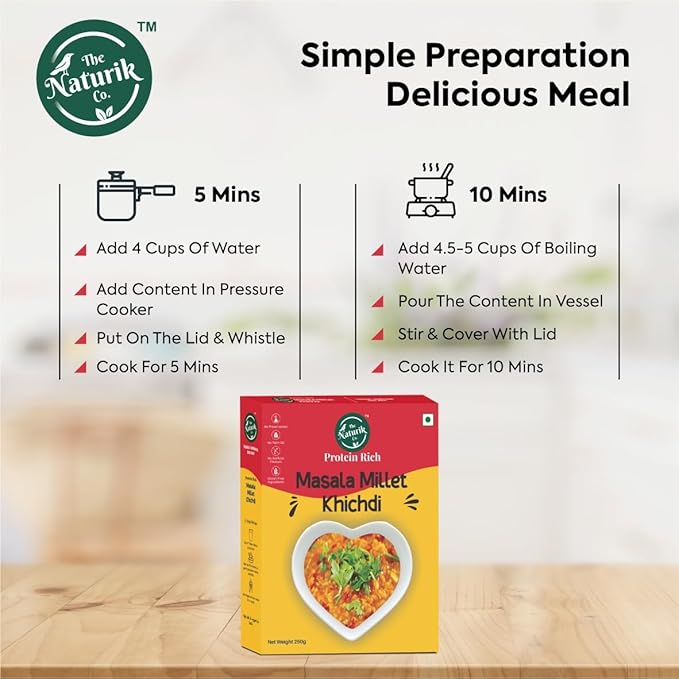 Khichdi de Painço com Masala miniatura 3