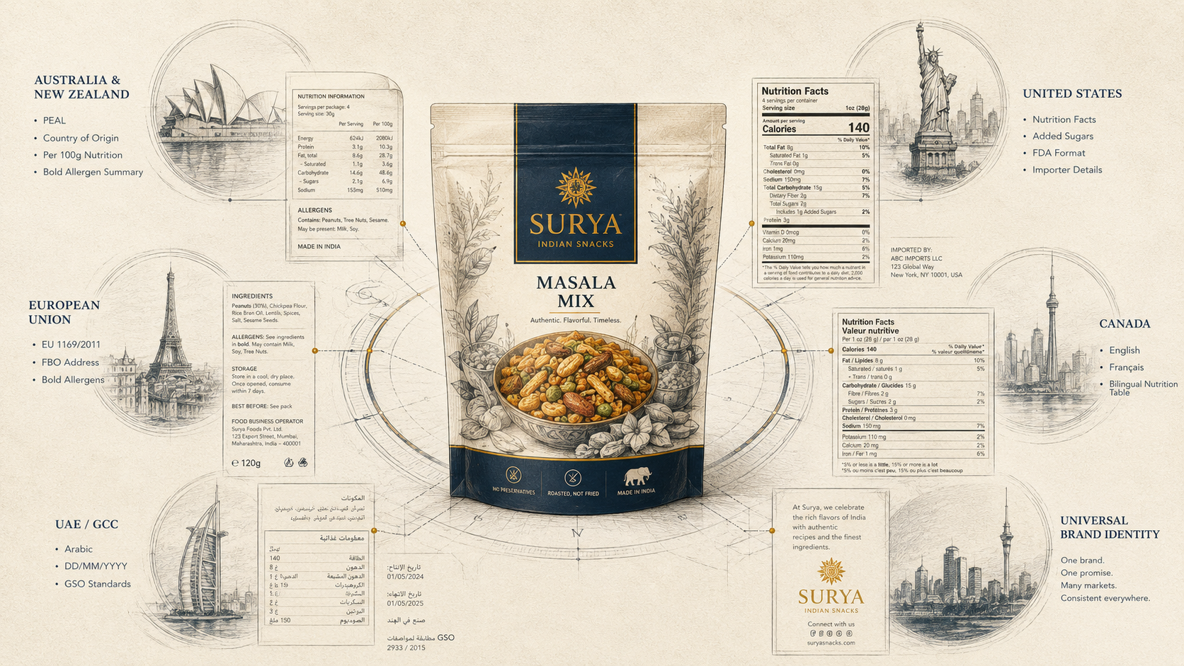 Can One Packaging Design Work Worldwide? Building Export-Ready Packaging for Global Markets